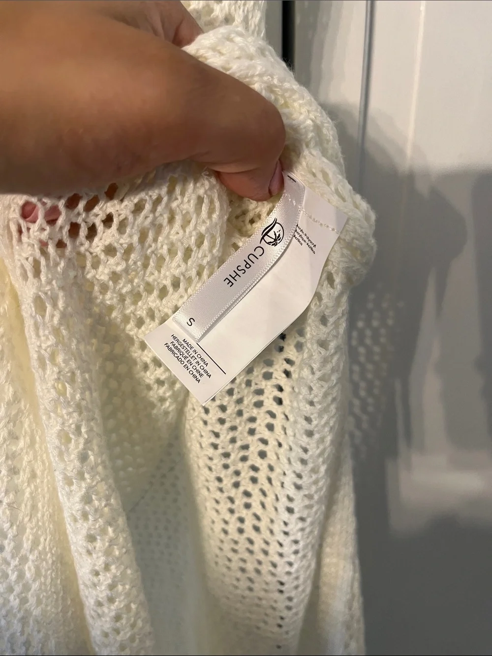 Cupshe lightweight white